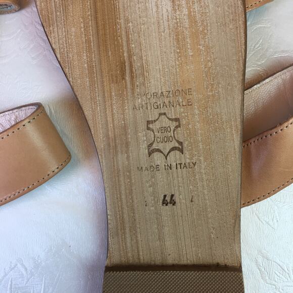 CorNETTI Double Strap Slip On Sandals Brown EU 44 - Picture 10 of 11